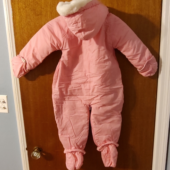 Bright Future Snowsuit Light Pink 24 Months EUC - Picture 2 of 14